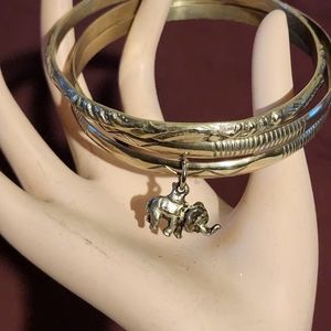 Sterling silver bangels